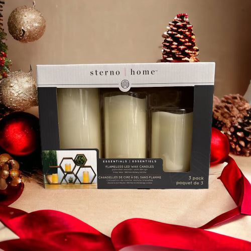 Boxed Flameless Candle Set