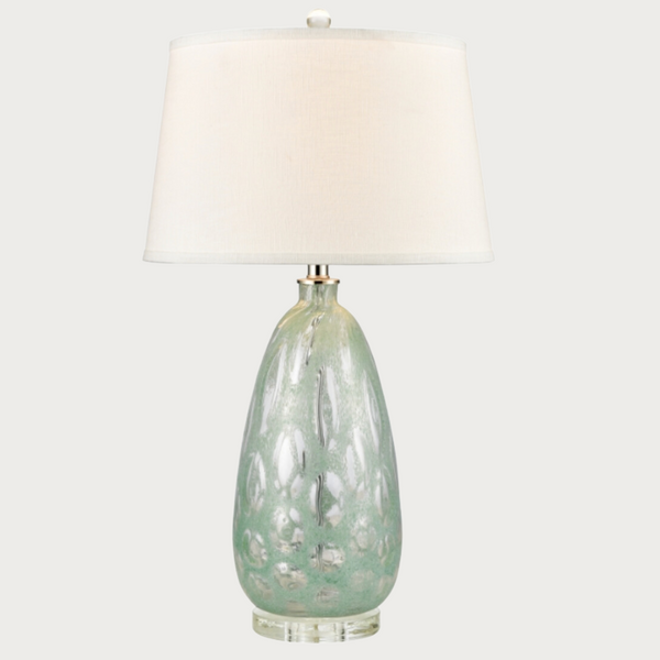 Bayside Blues Glass LED Table Lamp