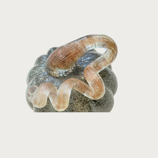 ReVive Decor, Small Handblown Glass Pumpkin in Gray/Brown, Fall Decor, Pumpkin, Decor, Home Decor, Third & Main