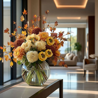 Real Touch Yellow Anemone Stem Home Decor