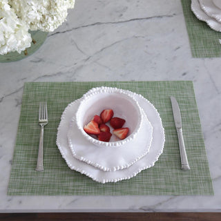Rectangular Sage Green Woven Placemats, Set of 4, Third & Main, Home Decor, Kitchen & Dining Decor, Table Setting, Spring Decor, Summer decor, Holiday Decor, Everyday Decor