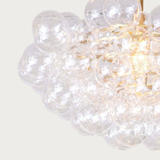 Regina Andrew Bubbles Glass Chandelier, lighting, home decor,  Third & Main, Statement lighting, Bubble, Glass, Metal, Gold