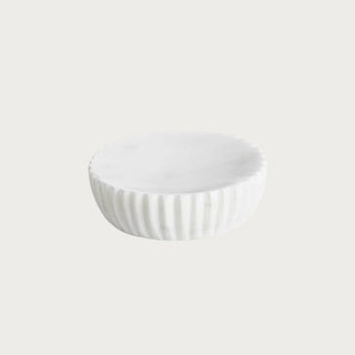 Ribbed Marble Soap Dish, Crafted of marble in polished finish, this stunning bath accessory will fill your space with pure elegance. Third & Main, Home decor, Luxury Bathroom, Bathroom Accessories, Luxury Living, Luxury Homes, Luxury Decor, Contemporary Decor, Versatile Bath Decor