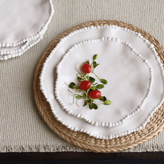 9" White Salad Plates, Set of 4, Made of luxury melamine for everyday enjoyment, this piece is ideally suited for indoor and outdoor entertainment.
9 inches in Diameter, Third & Main Home Decor, Everyday Decor, Luxury decor, Modern Farmhouse Decor, Spring Decor, Summer Decor, Kitchen and Dining