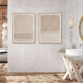 Set of 2 Composition in Taupe Canvas Art Prints, 39" High, Art, Home Decor, Third & Main, Fall, Fall Decor, Artwork