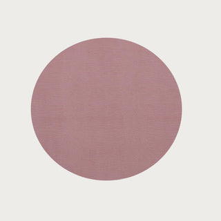 Set of 4 Reversible Faux Snakeskin Textured Round Placemats (Pink & Grey), Home Decor, Third & Main
