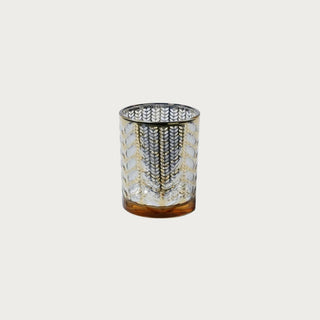 metallic gold hurricane candle holder, etched glass candle holder, gold candle hurricanes, winter home decor, modern farmhouse candlelight accents, three sizes available, Third & main Home Decor, Holiday Decor, Candle Holders, Modern Farmhouse Decor, Contemporary Decor, Luxury Decor, Luxury Living