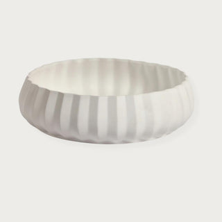 The Catalina Bowl, Matte White Serving Bowl, Third & Main, Home Decor, Spring Decor, Summer Decor, Everyday Decor, Holiday Decor, Contemporary Decor, Luxury Homes, Luxury Decor