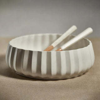 The Catalina Bowl, Matte White Serving Bowl, Third & Main, Home Decor, Spring Decor, Summer Decor, Everyday Decor, Holiday Decor, Contemporary Decor, Luxury Homes, Luxury Decor