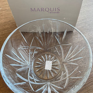 Marquis by Waterford Brookside 10" Crystal Bowl New in Box with tags by ReVive Decor