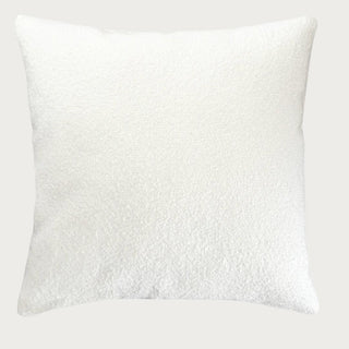 White Boucle 20x20 Indoor Outdoor Pillow, Textile, Home Decor, Third & Main, Soft, Square Pillow
