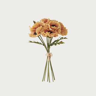 Real Touch Yellow/Orange Poppy Bundle (6 Stems)