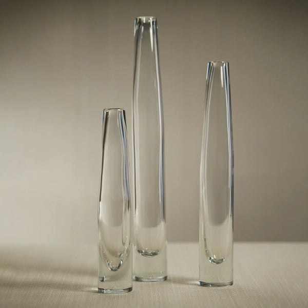Brynn Slim Clear Vase - Small