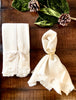 Set of 4 Soft Linen Napkins - Cream