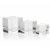 Crystal Glass Cube - Large
